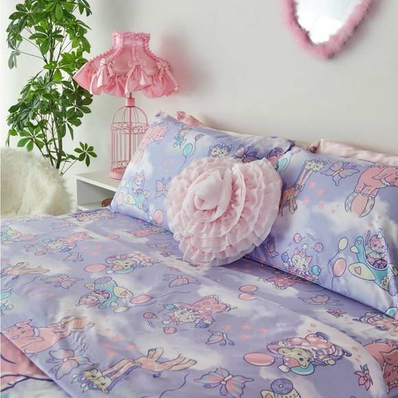 Sugar Thrills Not So Funhouse Circus Dolls House Kill Rainbow Sheet Set Twin